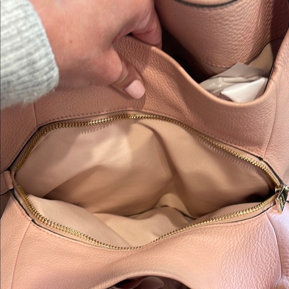 Coach Pink Leather Shoulder Bag - Picture 7 of 9